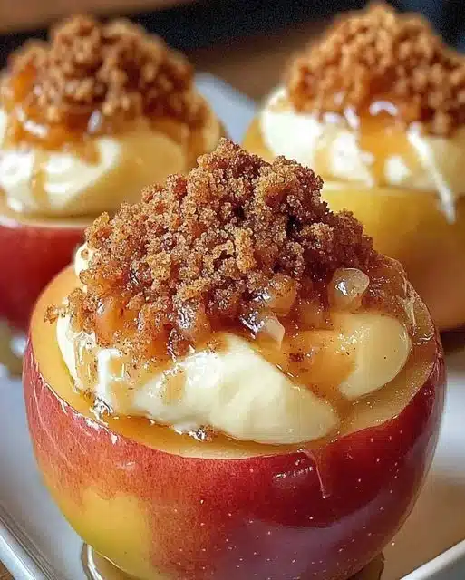 Best Cheesecake Stuffed Baked Apples Recipe 101 1 How to Make Cheesecake Stuffed Baked Apples