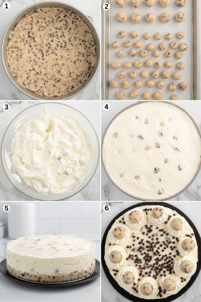 Cookie Dough Cheesecake: Irresistible Dessert 1 3 Cookie Dough Cheesecake: Irresistible Dessert
