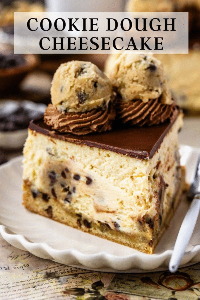Cookie Dough Cheesecake: Irresistible Dessert 1 1 Cookie Dough Cheesecake