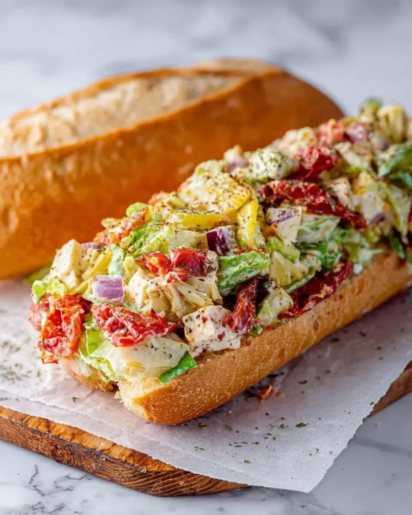 Sandwich Recipes : 40 Easy Ideas 11 Viral Chopped Italian Sandwich