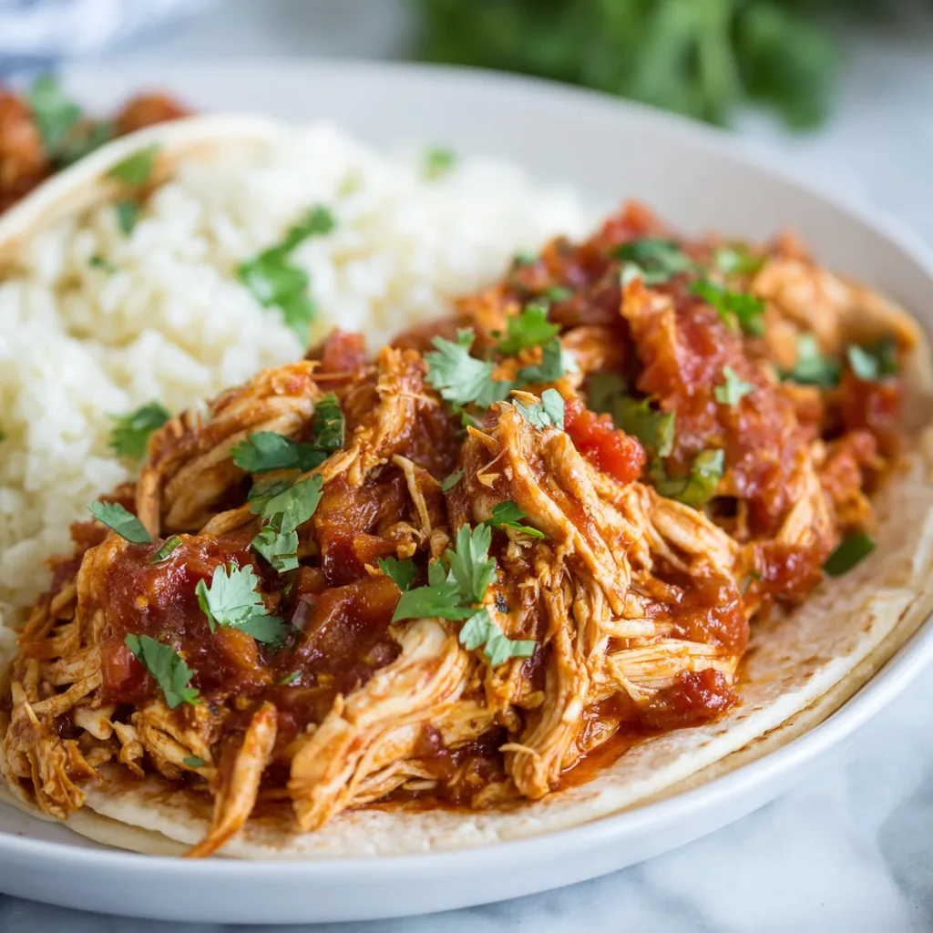 20+ Easy effortless Slow Cooker Drop Dinners 1 Easy Salsa Chicken – Slow Cooker Drop Dinner