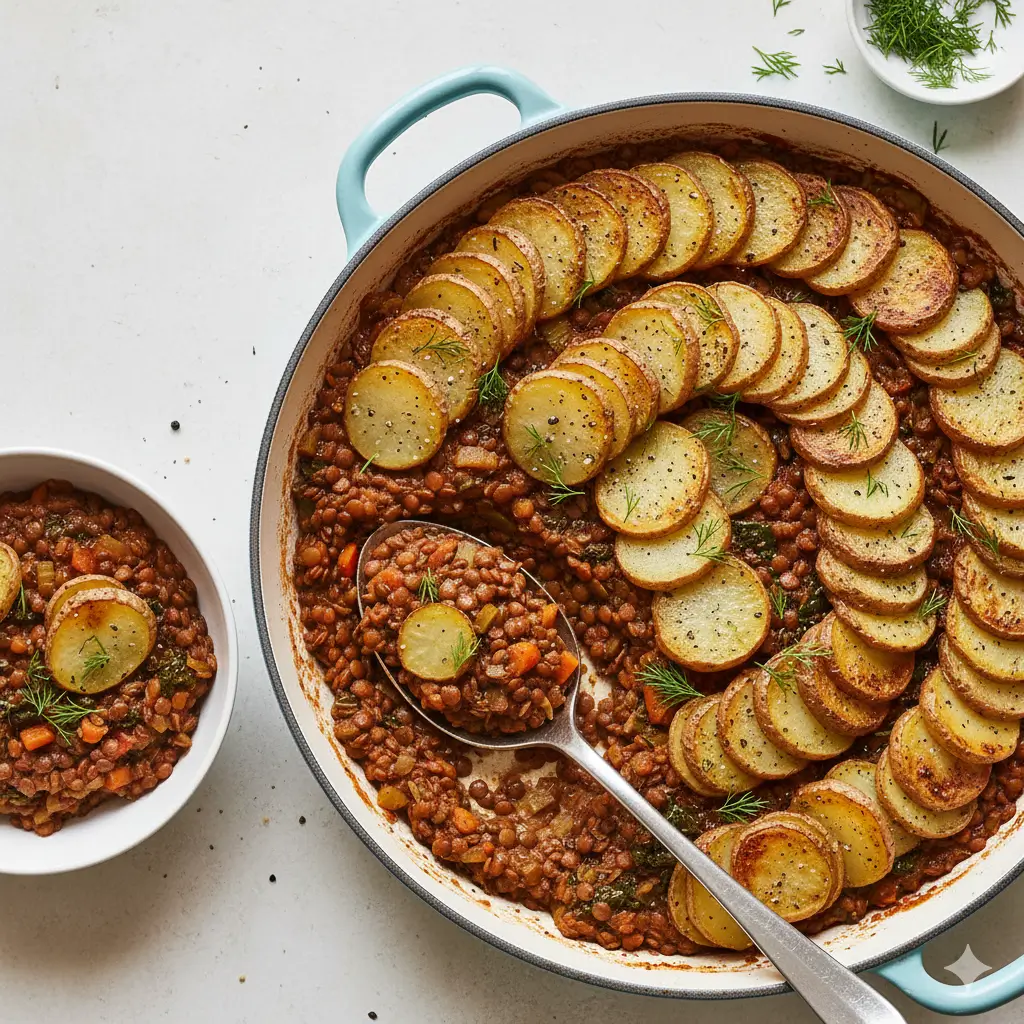 Best Tomato Lentil Stew With Crispy Potato 1 1 Tomato Lentil Stew With Crispy Potato