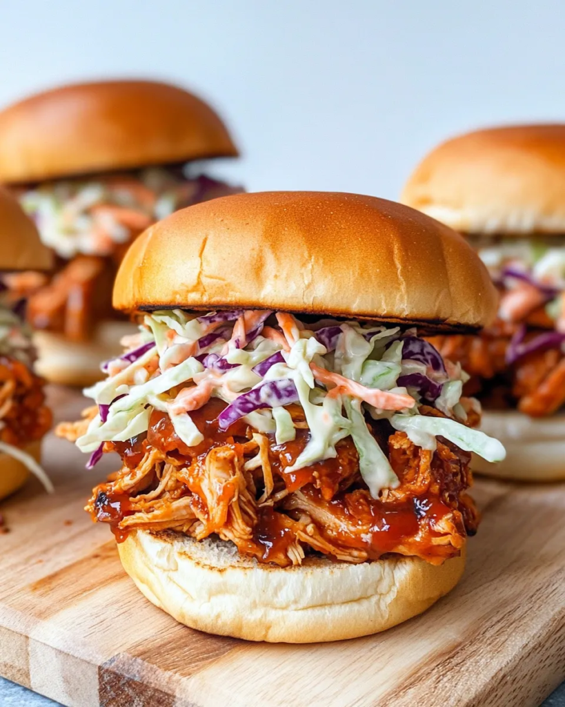 Sandwich Recipes : 40 Easy Ideas 19 BBQ Pulled Chicken Sandwich