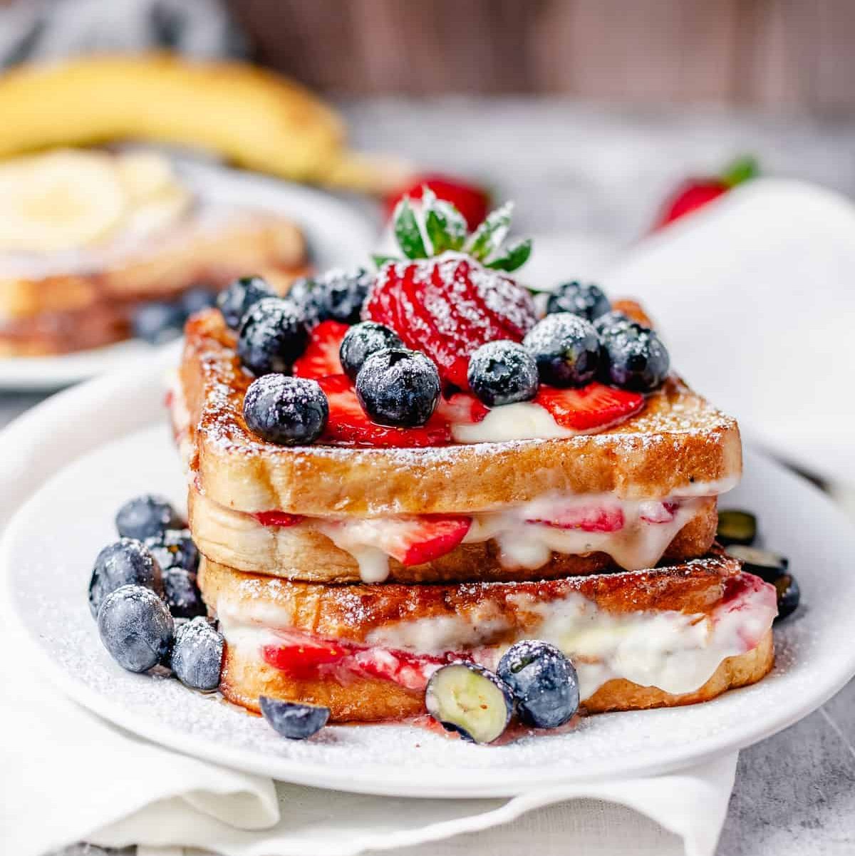 Sandwich Recipes : 40 Easy Ideas 40 French Toast Dessert Sandwich