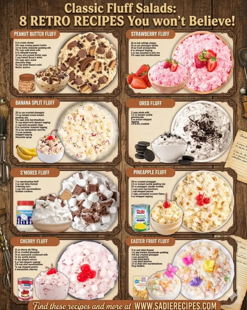 Fluff Salad Recipes: 8 Irresistible Sweet Treats 1 Fluff Salad Recipes: 8 Irresistible Sweet Treats