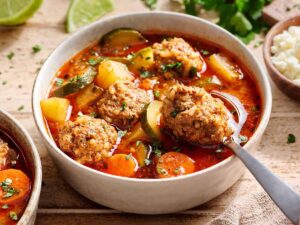 mexican meatballs soup