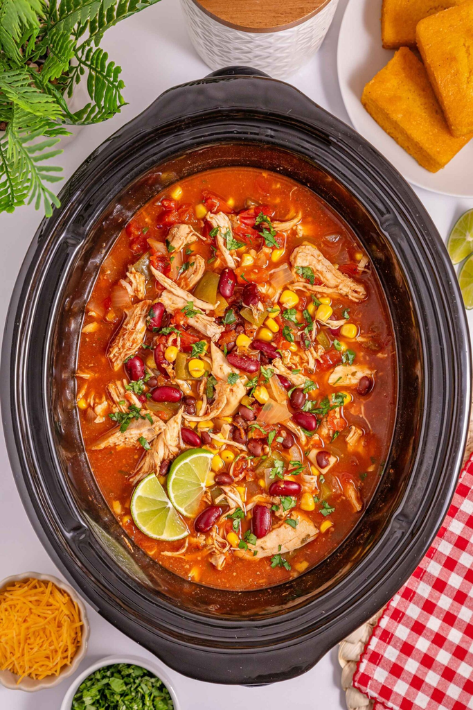 Crockpot Red Chicken Chili :The best recipe 2026 1 Crockpot Red Chicken Chili :The best recipe 2026