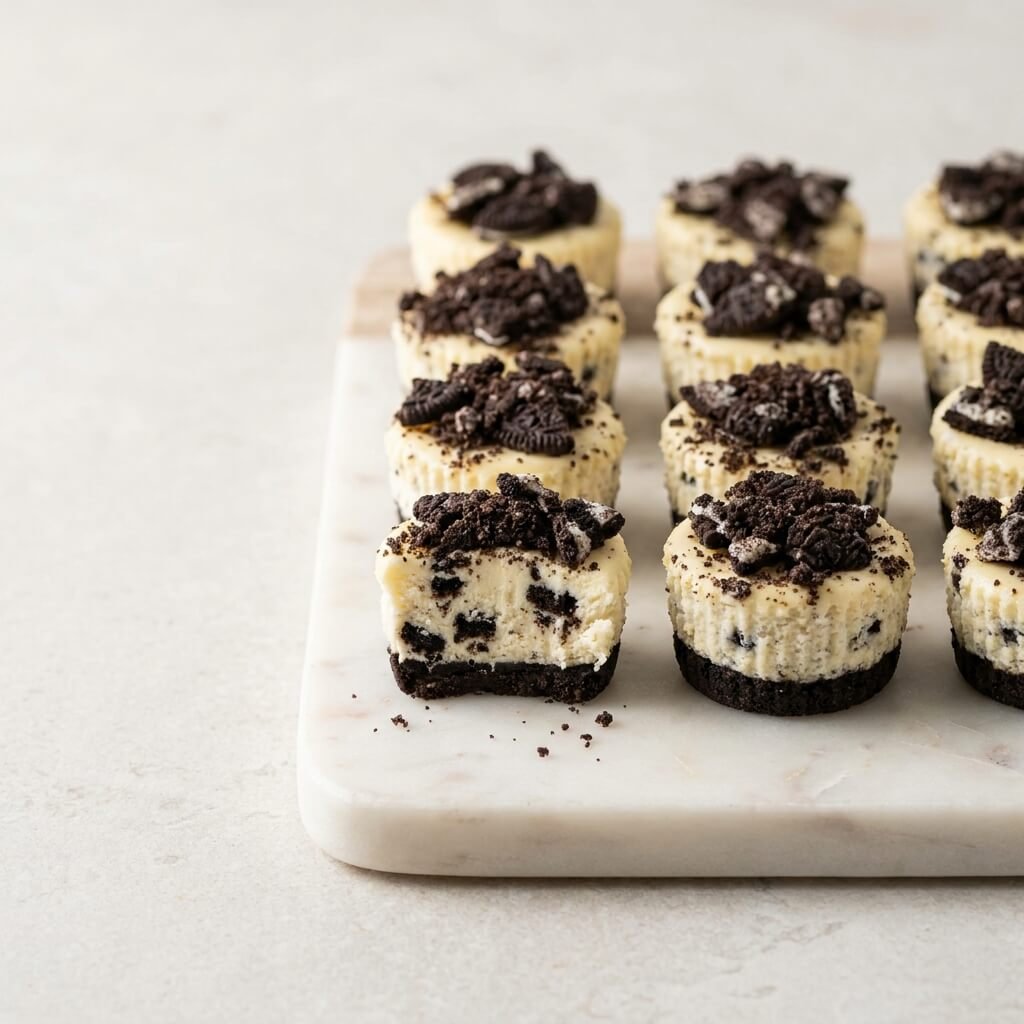 Mini Oreo Cheesecake Bites