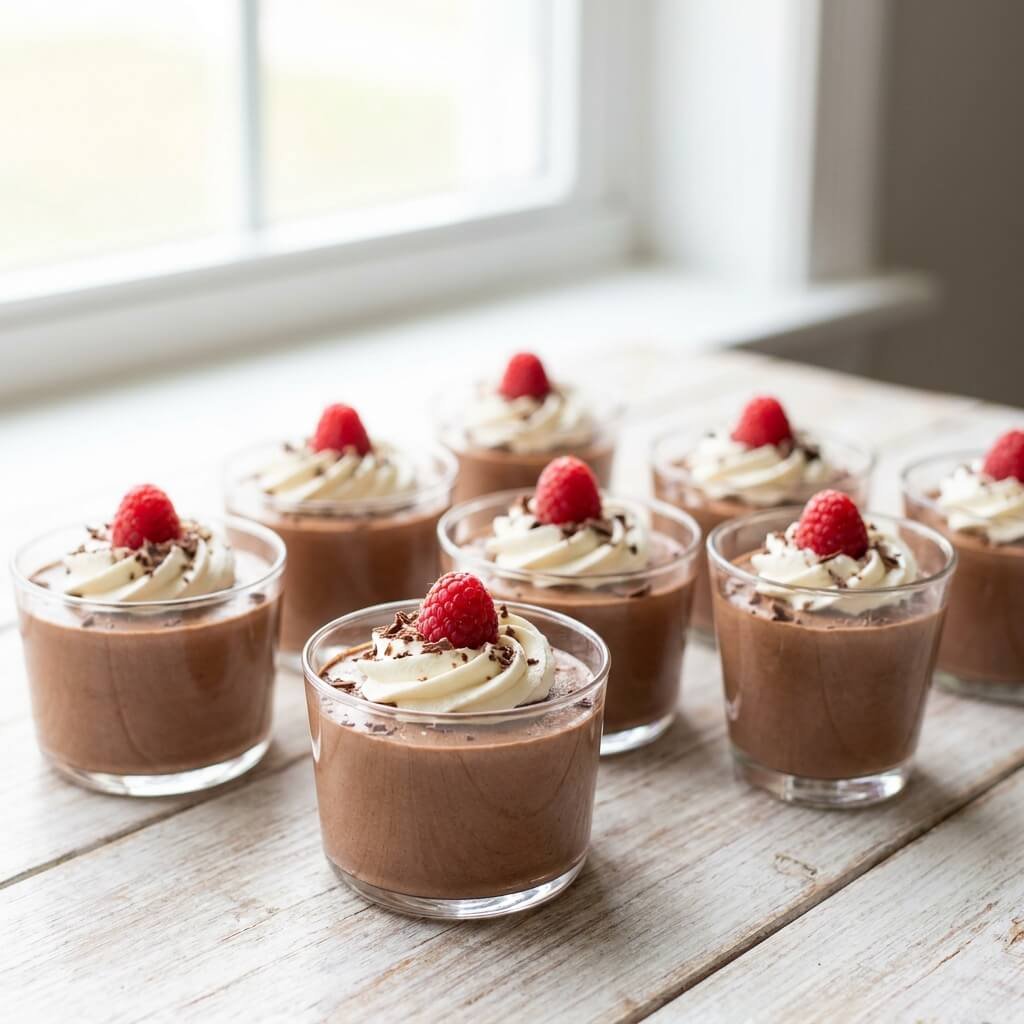 Mini Chocolate Mousse Cups