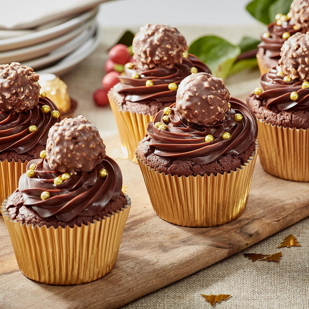 Christmas Nutella Cupcake
