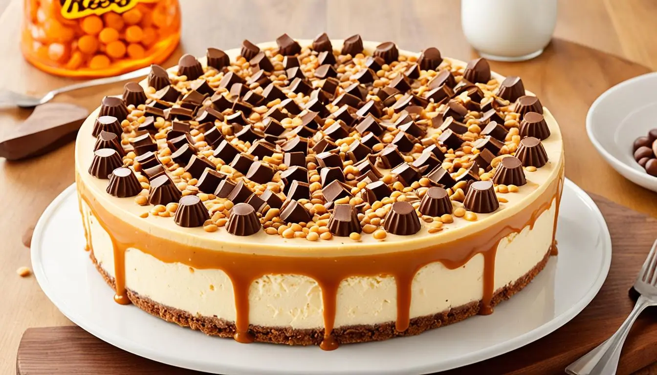 Reeses-Caramel-Cheesecake-sadierecipes-