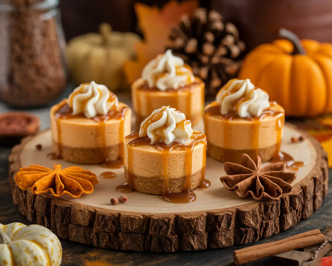 Mini-Pumpkin-Cheesecake-Bites-with-Caramel-Topping.webp