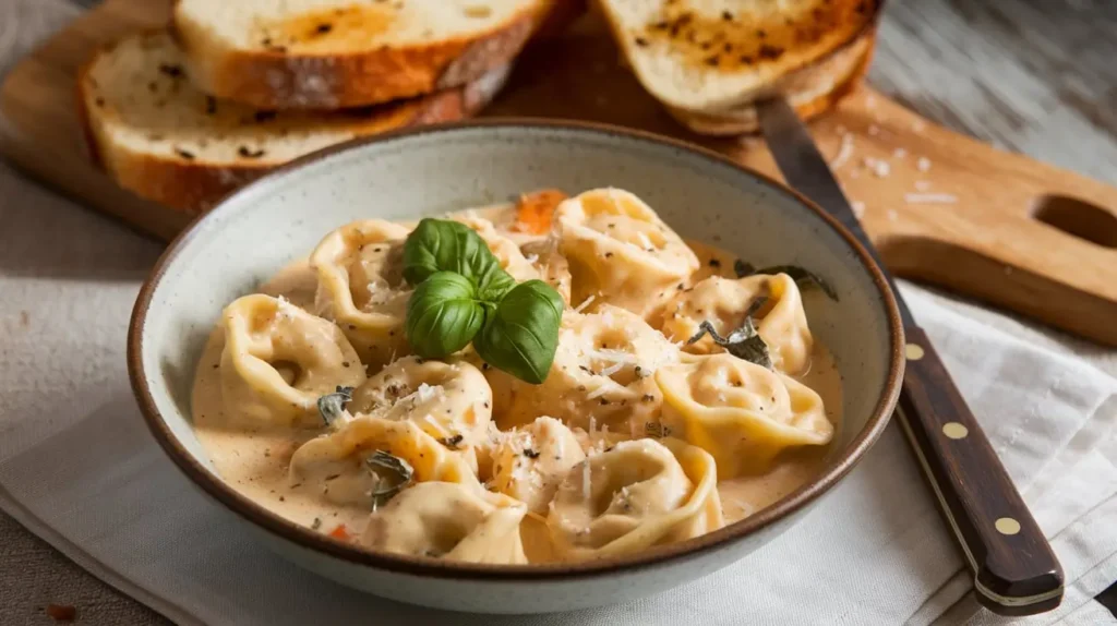 Creamy Tortellini Lunch Delight: A Wholesome and Flavorful Meal