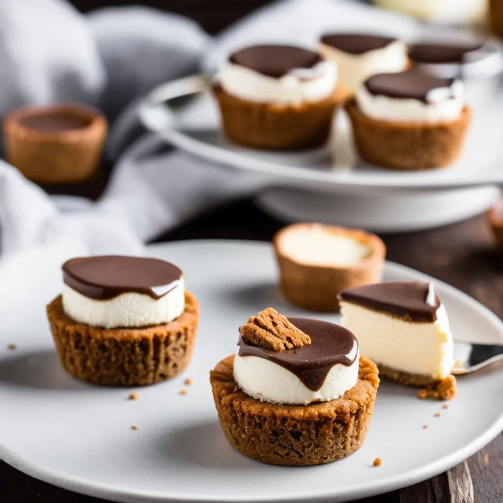 Mini Pumpkin Cheesecake Bites with Caramel Topping Recipe