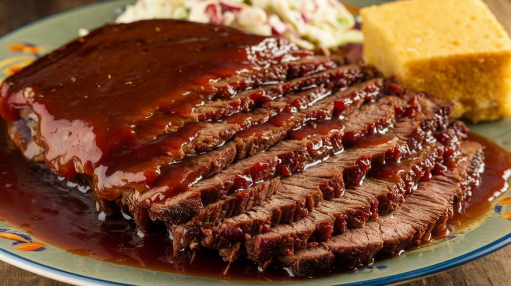 Slow Cooker Beef Brisket with BBQ Sauce: The Affordable Feast