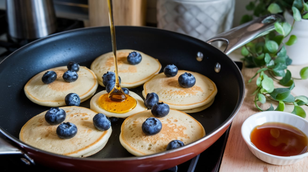 Vegan Blueberry Pancakes : Fluffy and Delicious Pancakes