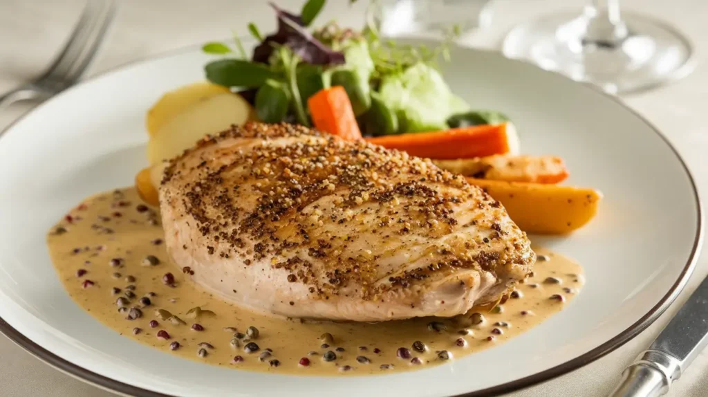 chicken au poivre sadierecipes-