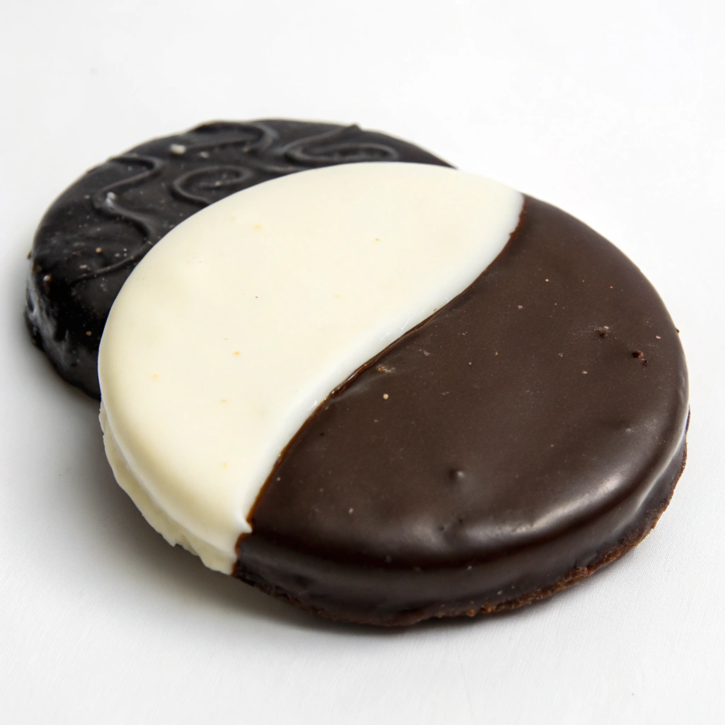 2. Black and White Cookies