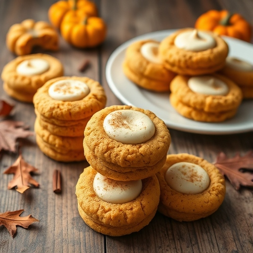 Pumpkin Cheesecake Cookies : The Irresistible Fusion