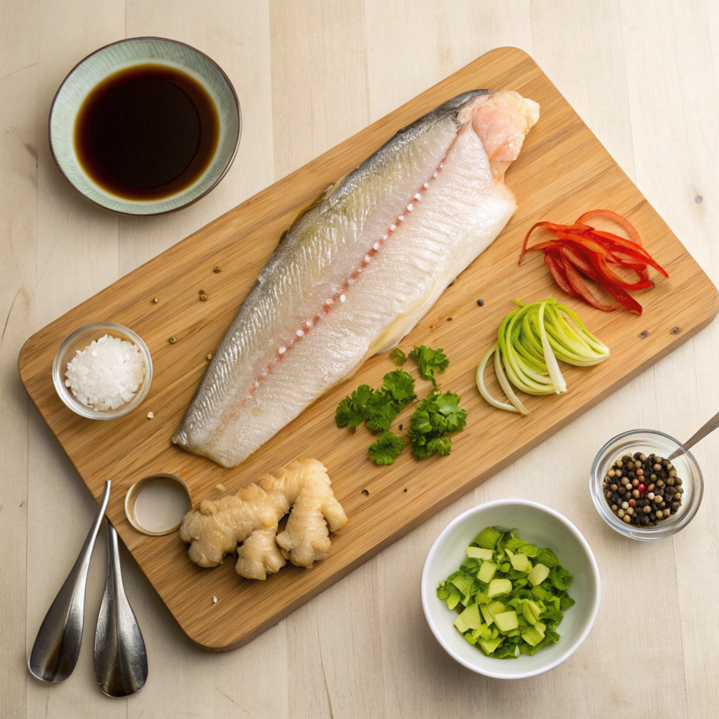 Ginger-Scallion Steamed Fish Recipe: A Healthy Delight